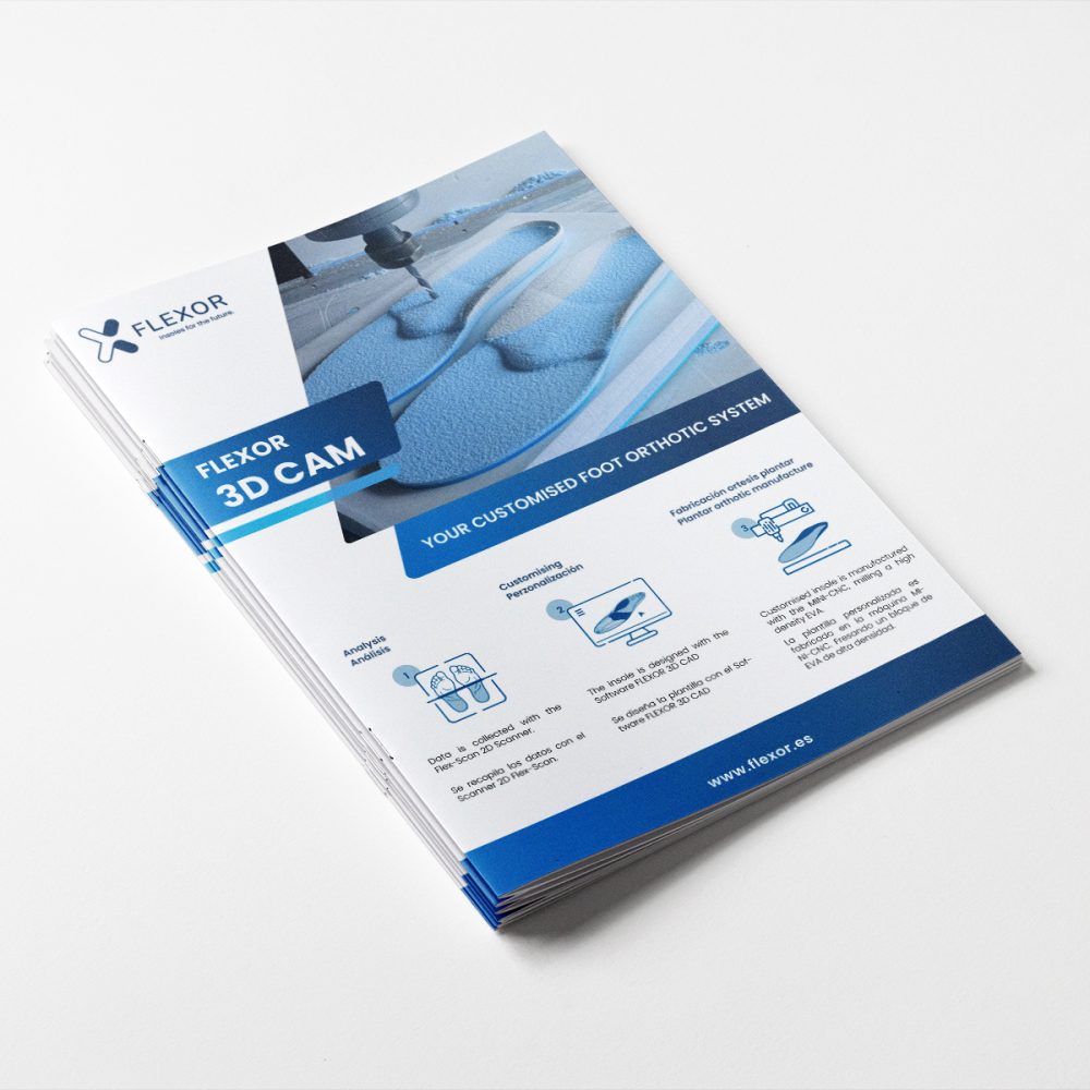 System 3D CAD/CAM for orthopaedic insoles | Flexor Technology